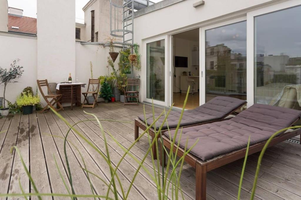 Amazing Terrace, Close To Viennas Biggest Shopping Street Esterno foto